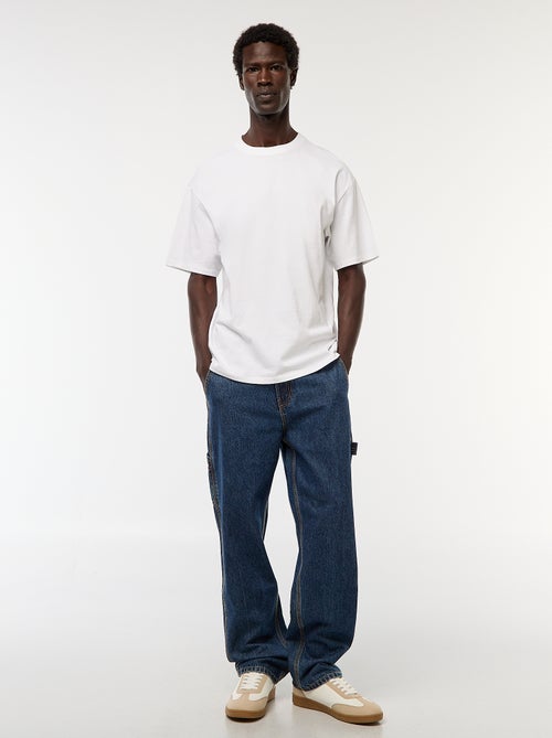Denim broek in carpenterstijl - Kiabi