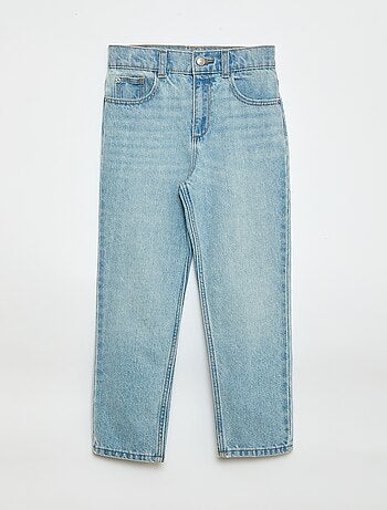 Denim broek met hoge taille