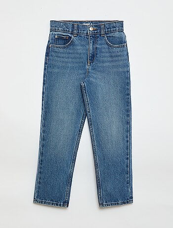 Denim broek met hoge taille