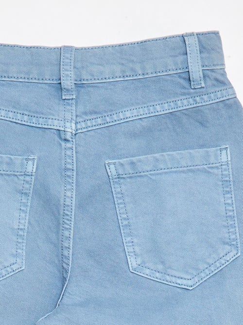Denim broek met wijde ballonpijpen - Kiabi