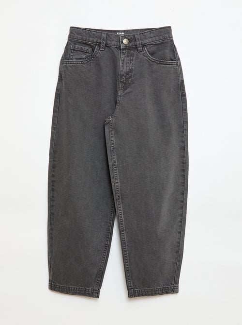 Denim broek met wijde ballonpijpen - Kiabi
