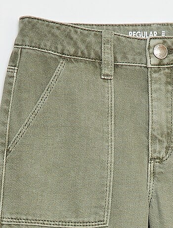 Denim broek met zakken
