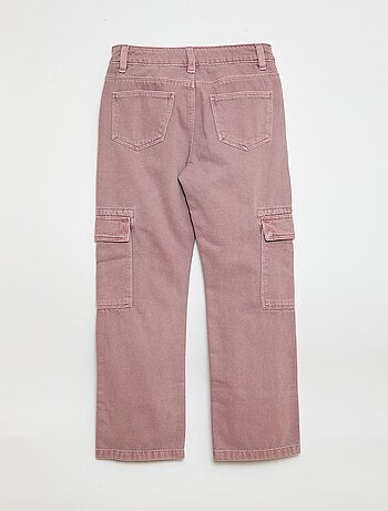 Denim broek met zakken