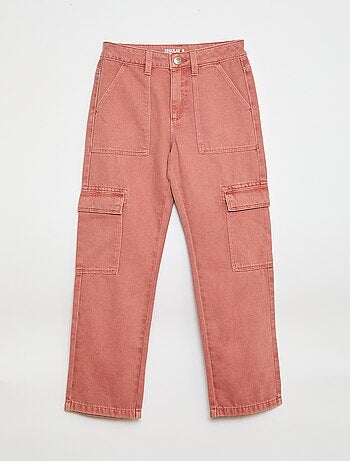 Denim broek met zakken
