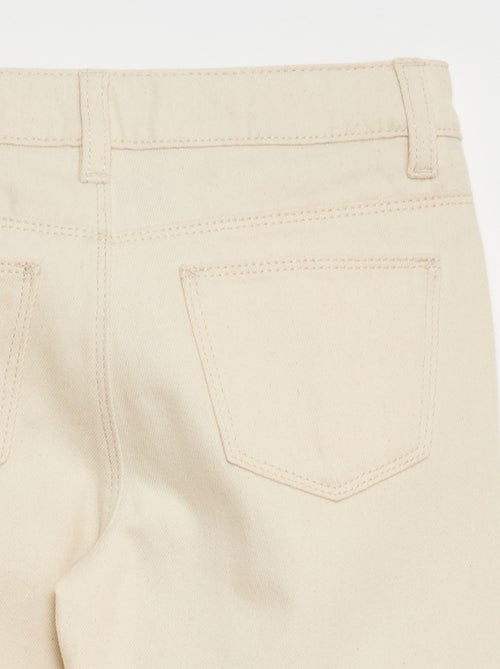 Denim broek met zakken - Kiabi