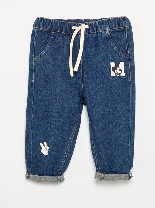 Denim broek 'Mickey' 'Disney' - Kiabi