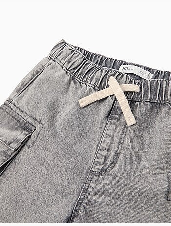 Denim cargoshort, MO Fashion