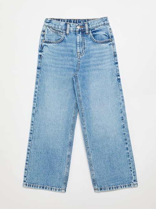 Denim coupe baggy 5 poches - Kiabi Denim coupe baggy 5 poches - Kiabi