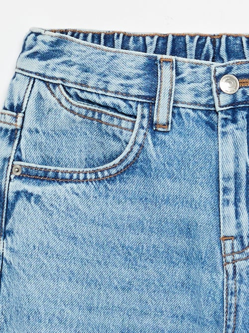 Denim coupe baggy 5 poches - Kiabi Denim coupe baggy 5 poches - Kiabi