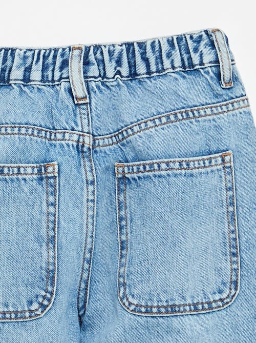 Denim coupe baggy 5 poches - Kiabi Denim coupe baggy 5 poches - Kiabi