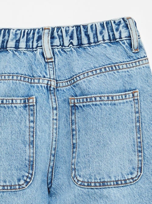 Denim coupe baggy 5 poches - Kiabi