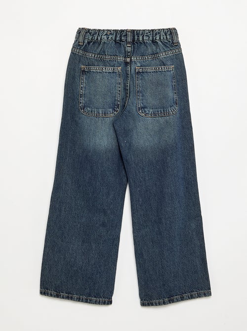 Denim coupe baggy 5 poches - Kiabi
