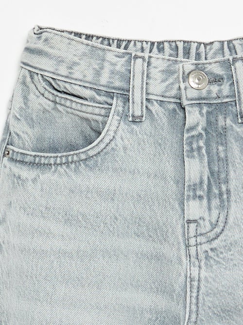 Denim coupe baggy 5 poches - Kiabi