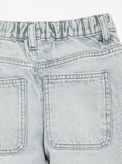 Denim coupe baggy 5 poches - Kiabi