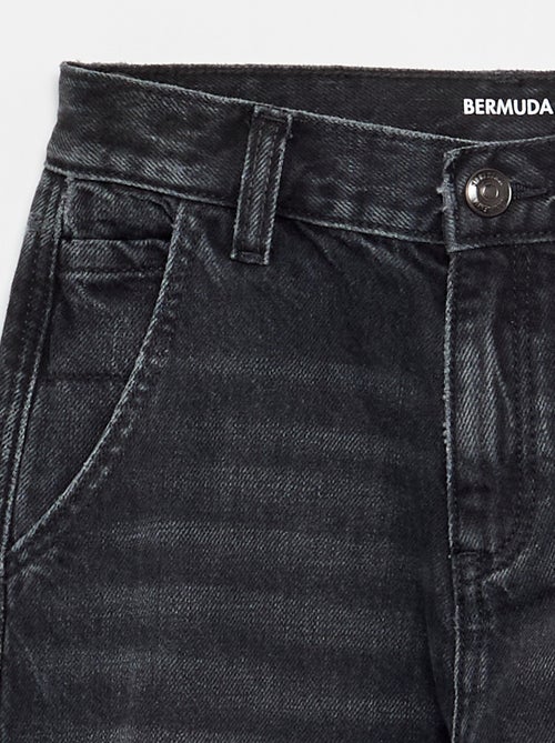 Denim coupe droite à 5 poches - Kiabi