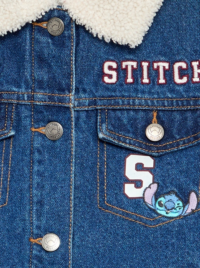 Denim jas 'Disney' 'Stitch' Blauw - Kiabi