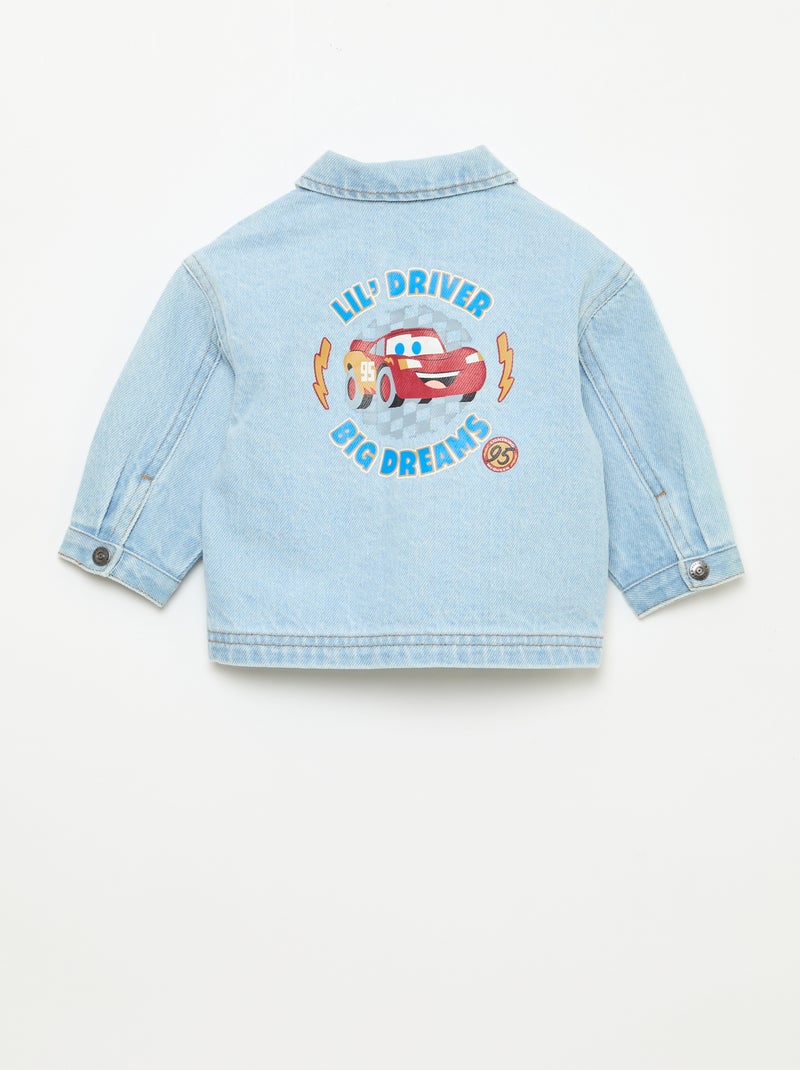 Denim jas met 'Disney' print Blauw - Kiabi