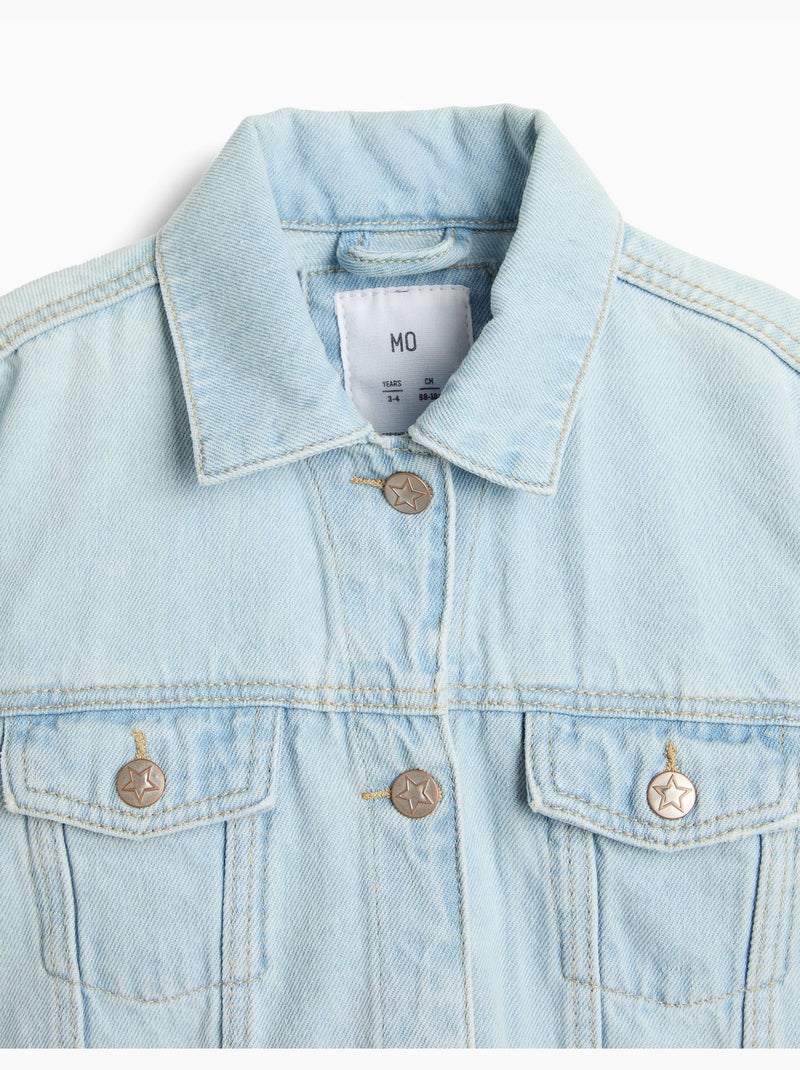 Denim jas, mo fashion Blauw - Kiabi