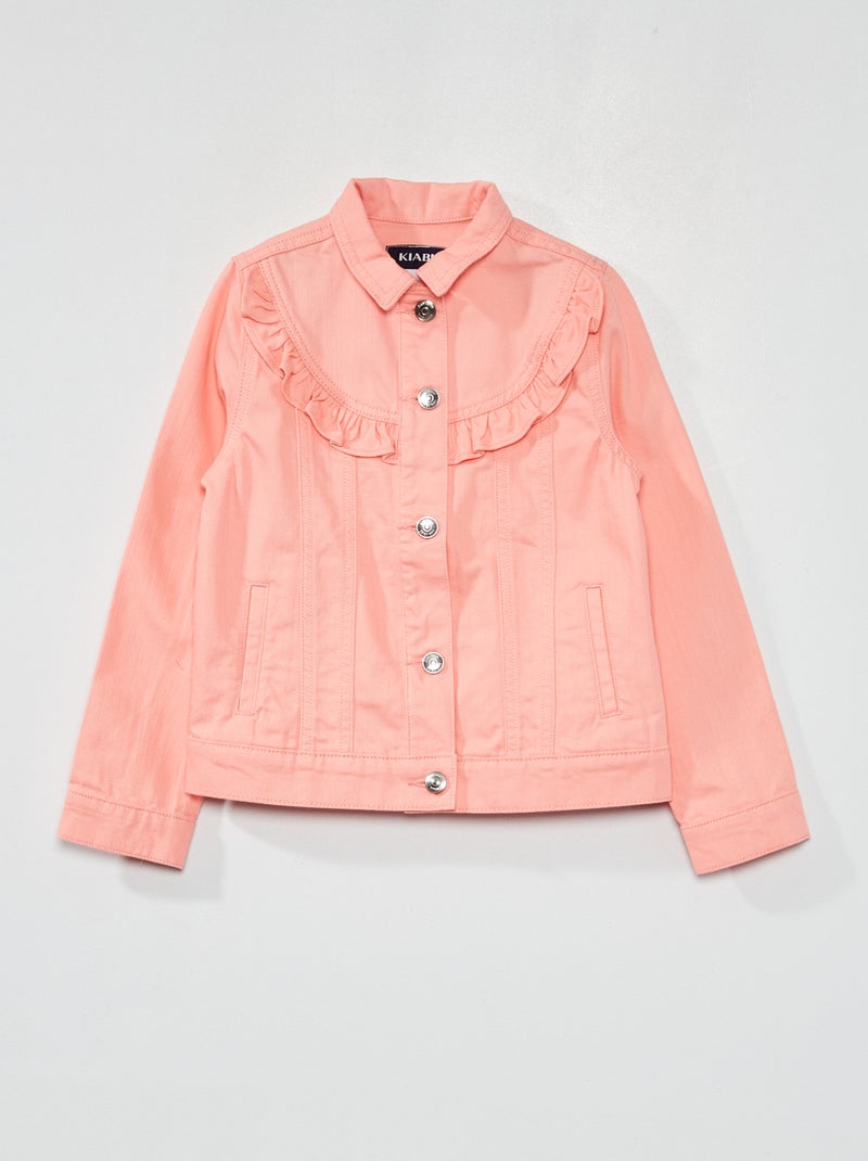 Denim jasje van zuiver katoen ROSE - Kiabi