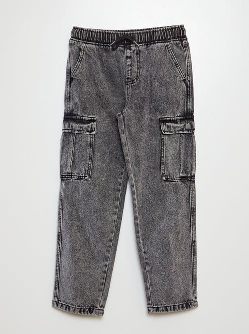 Denim jeans met zakken - Kiabi