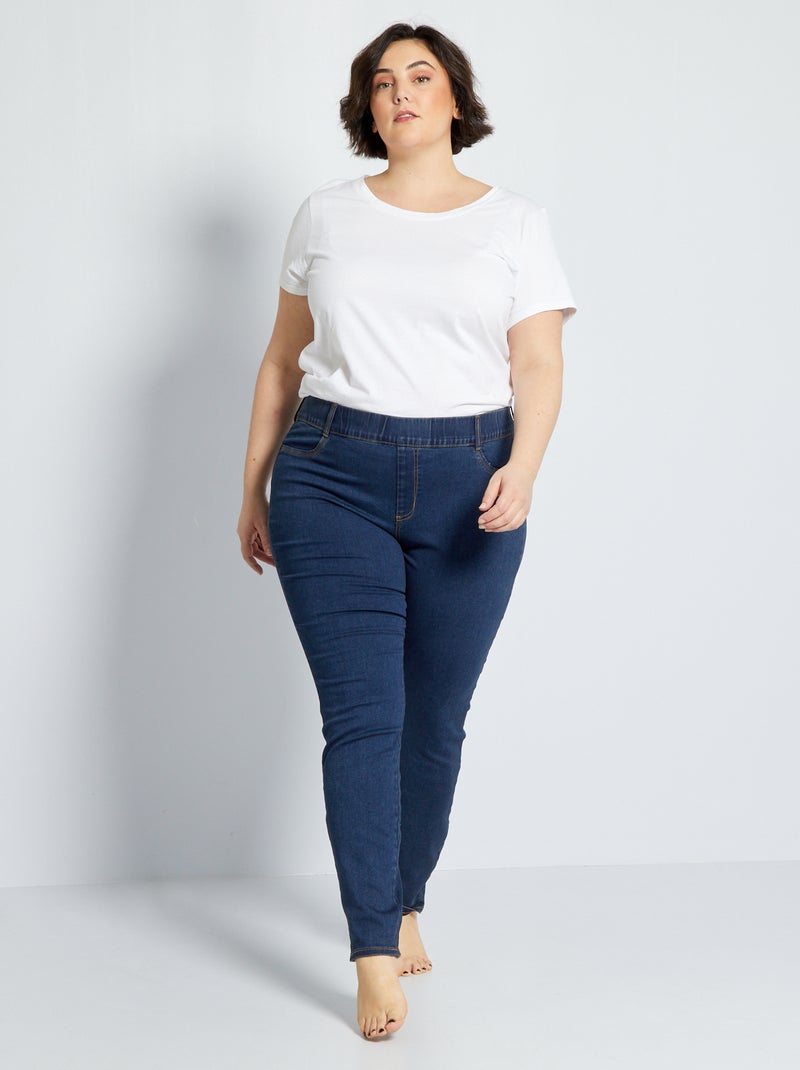 Denim jegging L32 BLAUW - Kiabi
