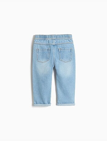 Denim joggers, mo fashion