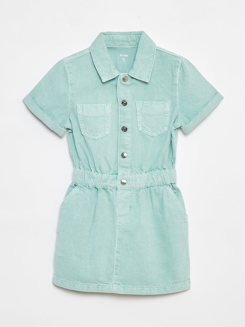 Denim jurk Blauw - Kiabi