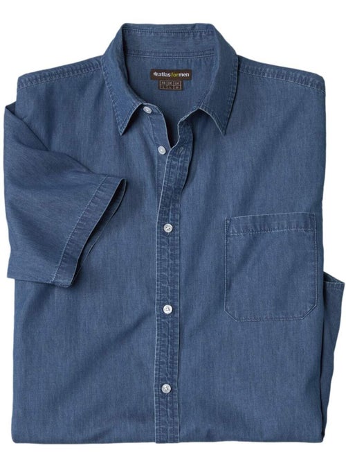 Denim overhemd Atlas - ATLAS FOR MEN - Kiabi Denim overhemd Atlas - ATLAS FOR MEN - Kiabi