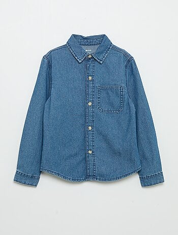 Denim overhemd