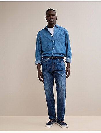 Denim overhemd, mo fashion