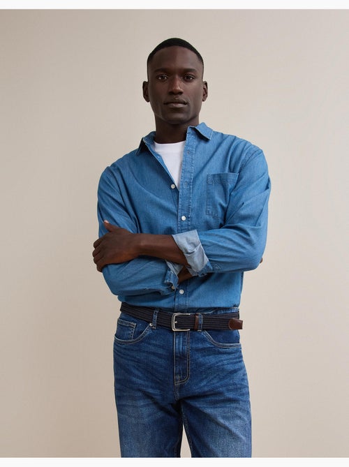 Denim overhemd, mo fashion - Kiabi Denim overhemd, mo fashion - Kiabi