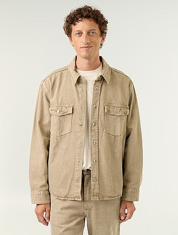 Denim overshirt