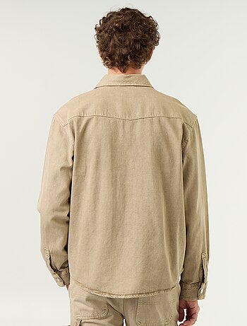 Denim overshirt