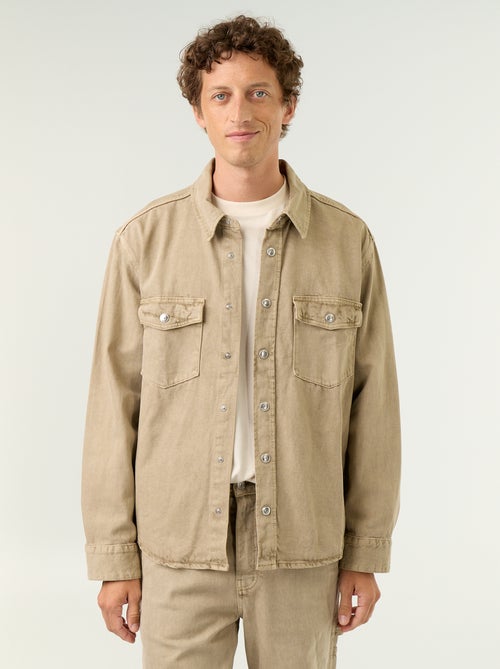 Denim overshirt - Kiabi