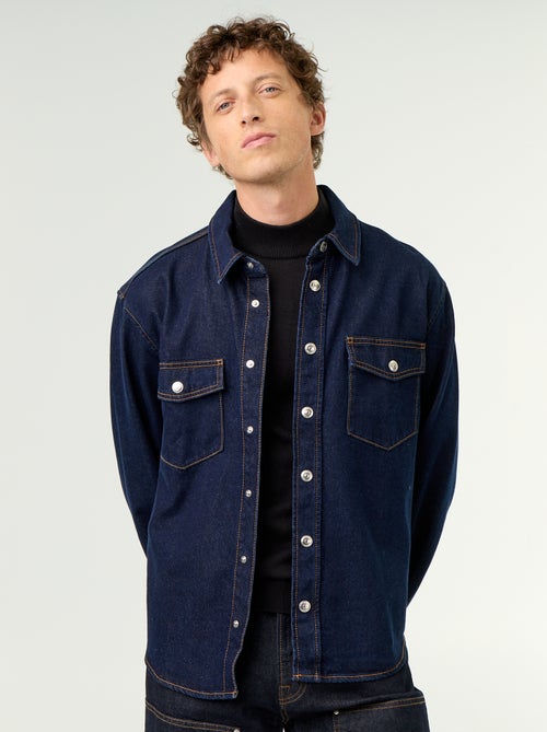 Denim overshirt - Kiabi