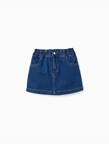 Denim rok met 4 zakken