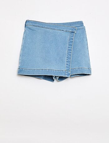 Denim rokje-short