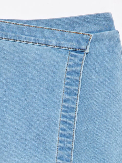 Denim rokje-short - Kiabi