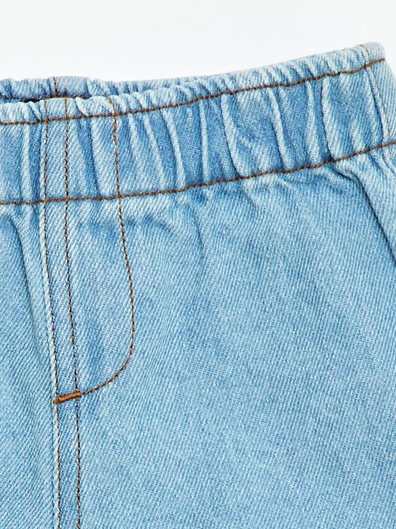 Denim short Blauw - Kiabi