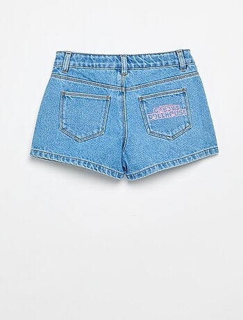 Denim short 'Gabby en het Magische Huis'