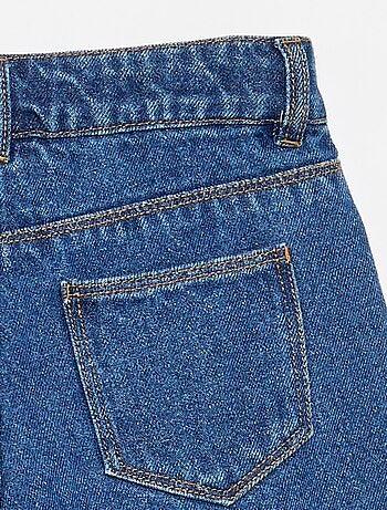 Denim short 'Stitch'