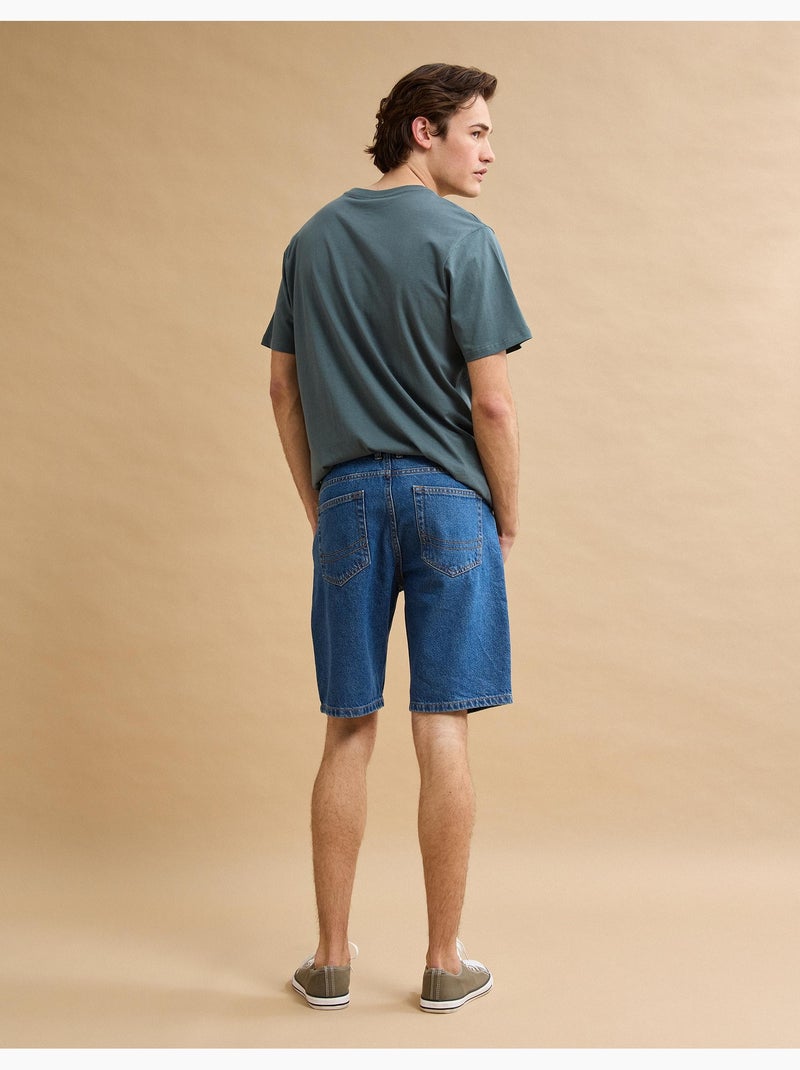 Denim shorts, MO Fashion Blauw - Kiabi