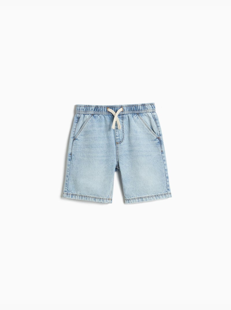 Denim shorts, MO Fashion Blauw - Kiabi