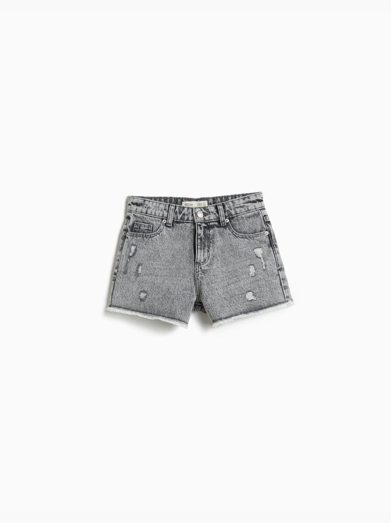 Denim Shorts, MO Fashion Grijs - Kiabi