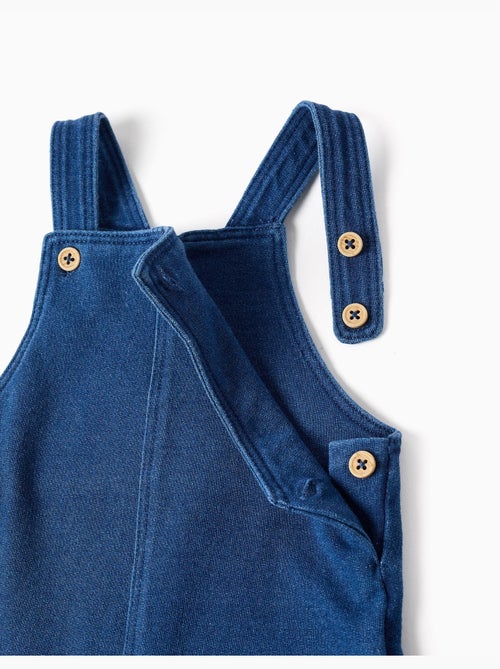 Denim tuinbroek met verstelbare bandjes - Kiabi