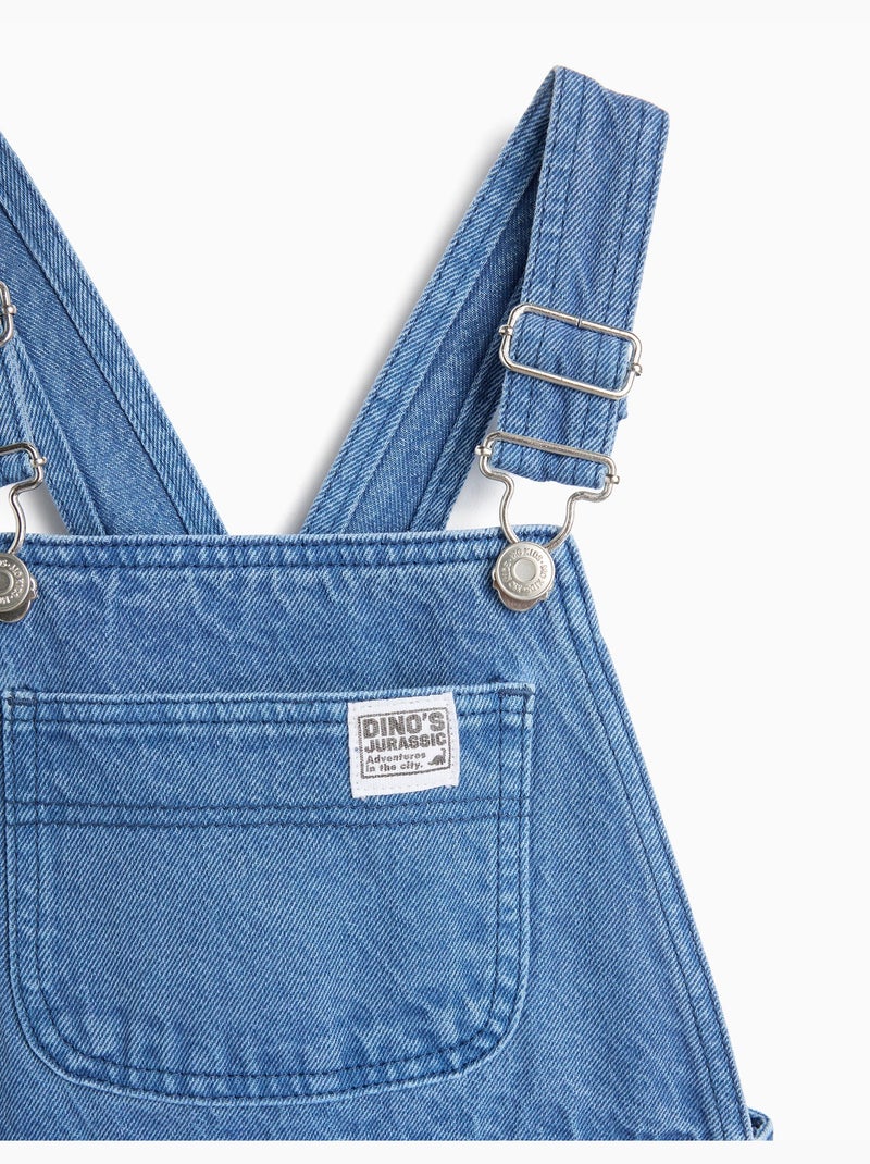 Denim tuinbroeken, mo fashion Blauw - Kiabi