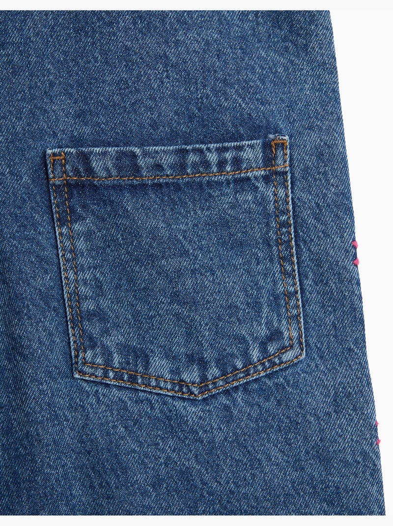 Denim tuinbroeken, mo fashion Blauw - Kiabi