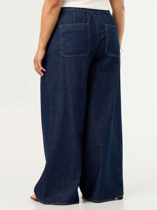 Denim wide leg broek - Kiabi Denim wide leg broek - Kiabi