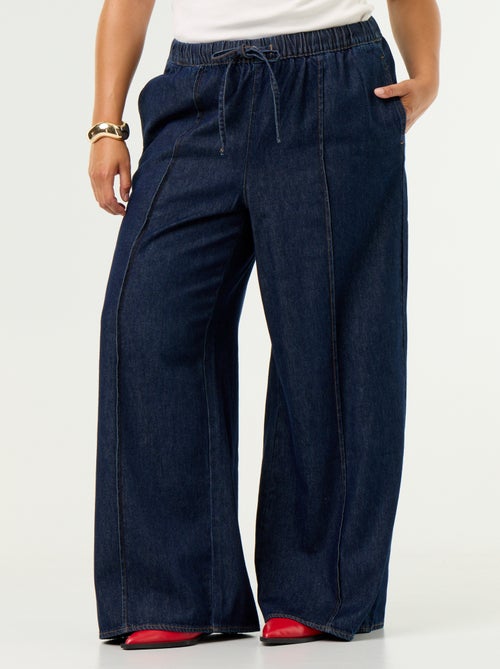 Denim wide leg broek - Kiabi Denim wide leg broek - Kiabi