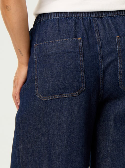 Denim wide leg broek - Kiabi Denim wide leg broek - Kiabi
